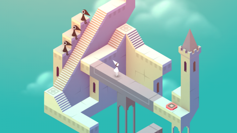 Screenshot des Spiels "Monument Valley"