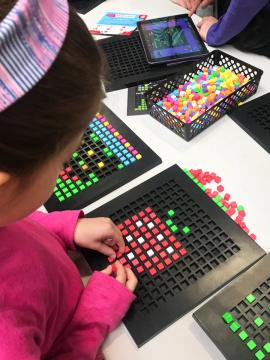 Bloxels in Aktion