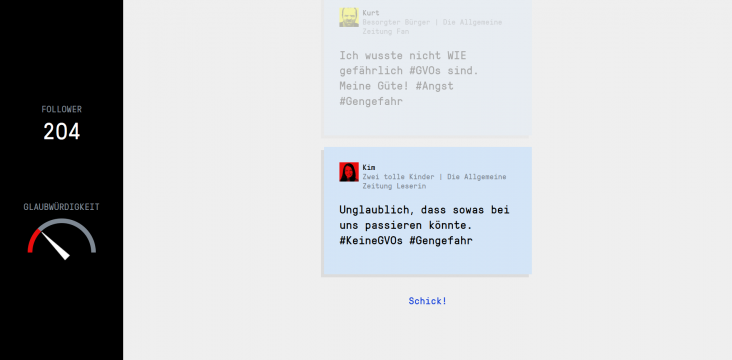 Screenshot aus dem Spiel