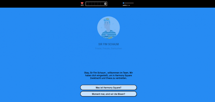Screenshot aus dem Spiel Harmony Square