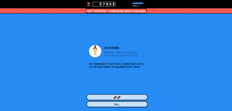 Screenshot aus dem Spiel Harmony Square