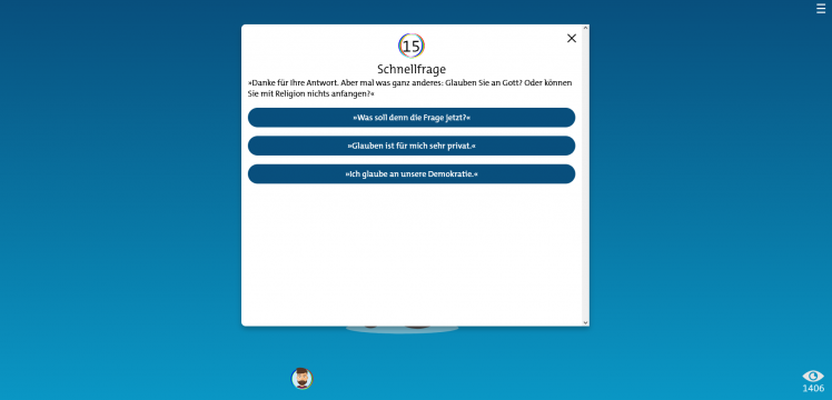 Screenshot aus dem Spiel "Wie entscheidest du?"