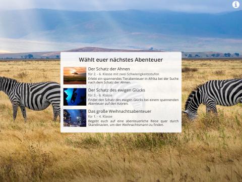 Screenshot aus dem Spiel Heimsafari