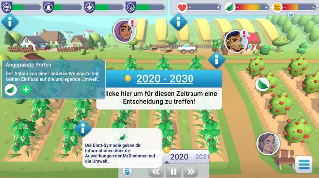 Klim:S 21 Weinbauszenario