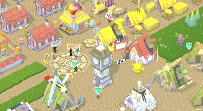 Mayority Screenshot 3.png Überblick über die Stadt und ihre Bürger*innen