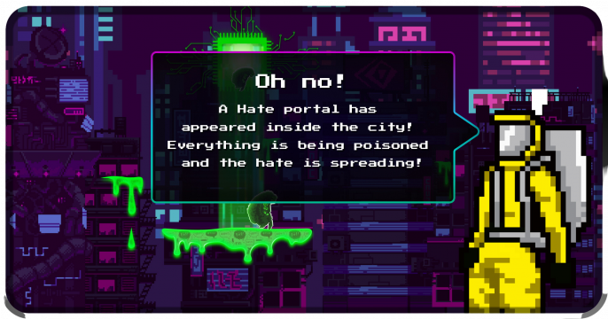 Meldung zur Öffnung eines neuen Hate Portals