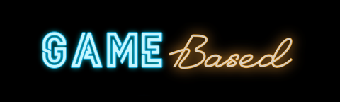 Neon-Schriftzug "Game Based"