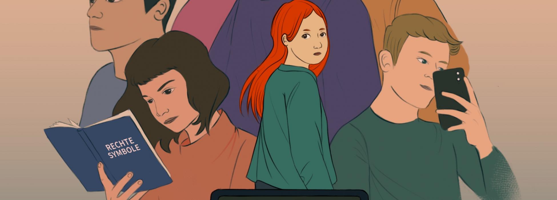 Protagonist*innen des Spiels